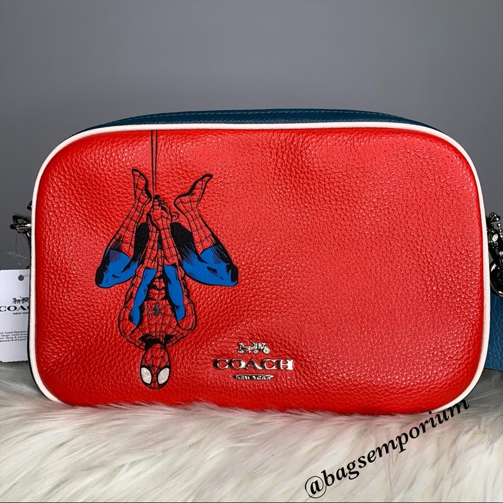 Coach x Marvel Spider Man Crossbody Bag - Picture 6 of 9